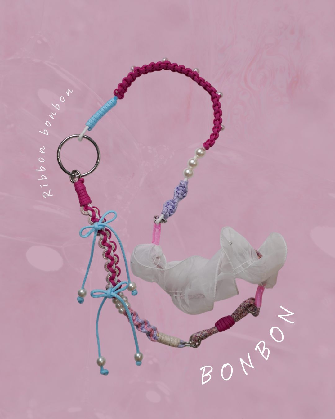 リボンパール・ボンボン （PINK）